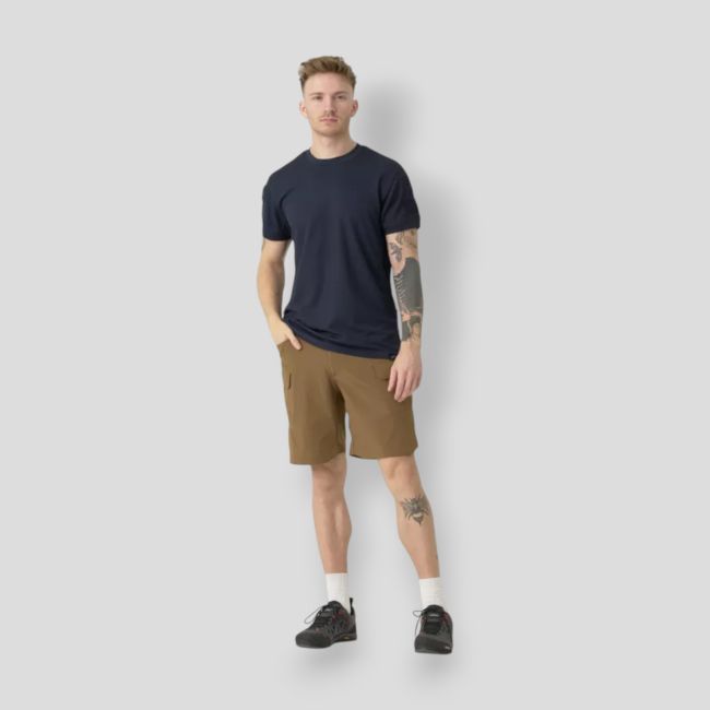Szorty taktyczne outdoor 8.5" - lekki versastretch - Brązowy błoto - Helikon