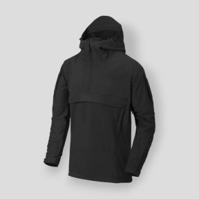 mistral anorak jacket® - soft shell - black - helikon