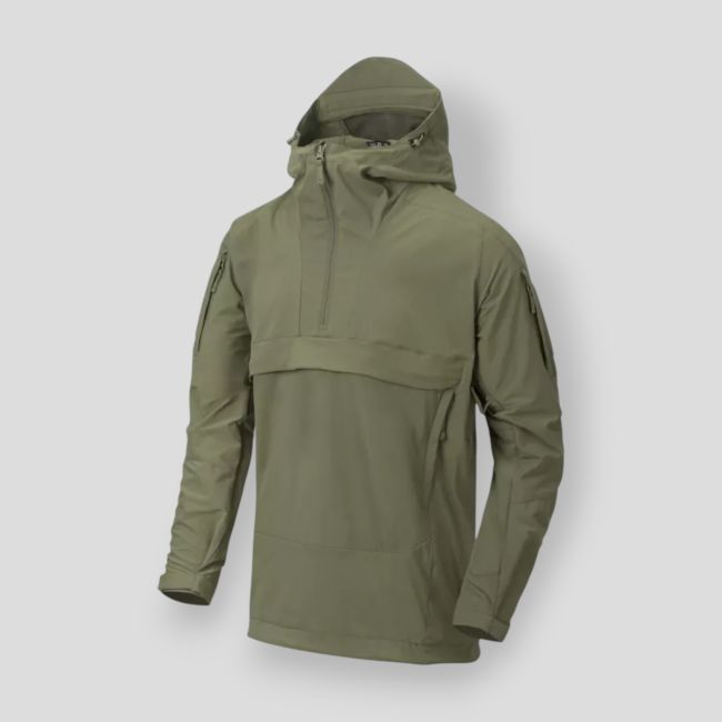 mistral anorak jacket® - soft shell - adaptive green - helikon