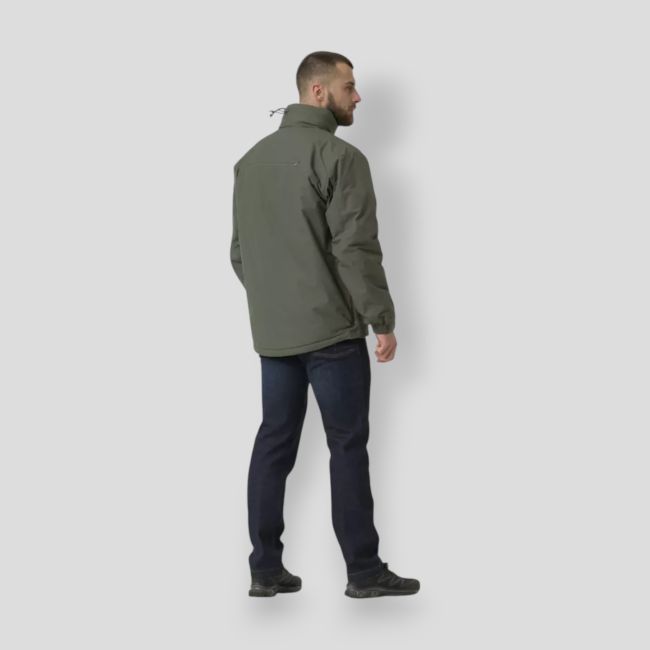 Taktische Winterjacke Husky - Climashield Apex 100 g - Alpha Grün - Helikon