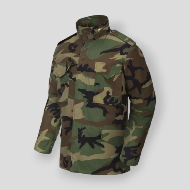 Veste m65 - Nyco satiné - US Woodland - Helikon