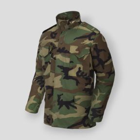 m65 jacket - nyco sateen - us woodland - helikon