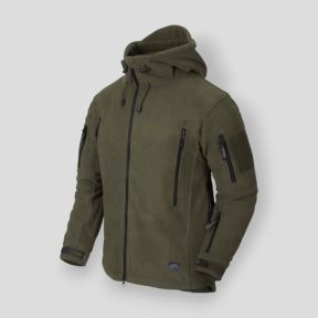 Veste patriot - double Polaire - Vert olive - Helikon