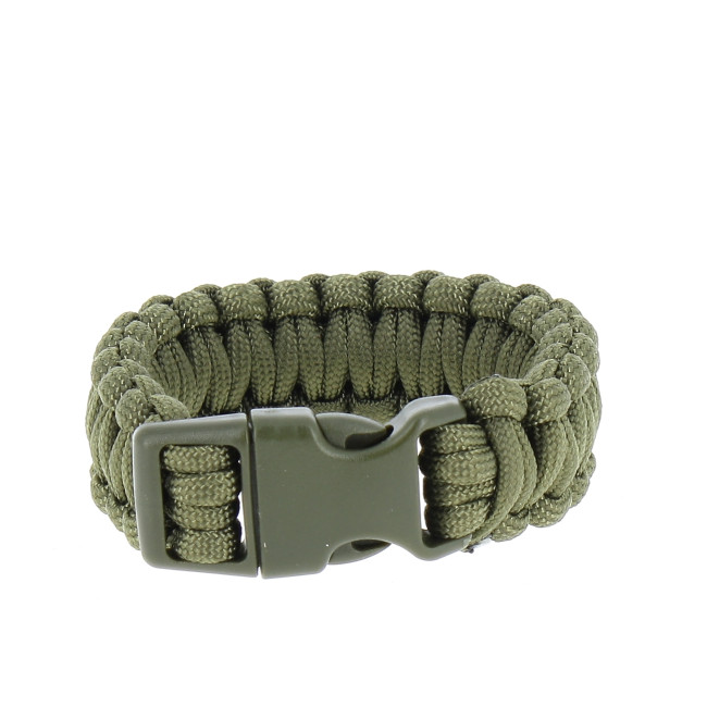 Paracord-Armband 2,2cm Grün - MilTec