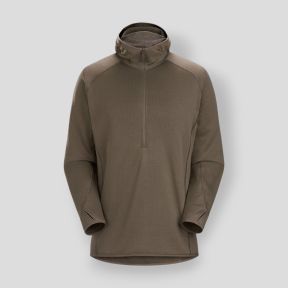 Hoodie Delta AR 1/2 ritssluiting - Ranger Green - Arc'Teryx Pro