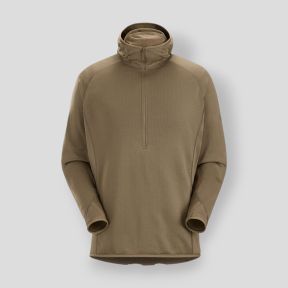 Sweat com capuz Delta AR 1/2 fecho - Deserto Crocodilo - Arc'Teryx Pro