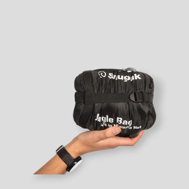 Slaapzak Jungle bag (7°/2°) Rechts ritssluiting - Zwart - Snugpak