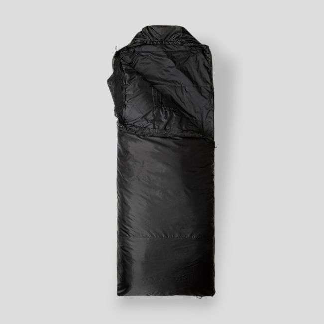 Sac de couchage Jungle bag (7°/2°) Zip droit - Noir - Snugpak
