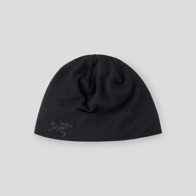 Czapka wełniana z podwójną warstwą opaski - Czarna - Arc'Teryx Pro