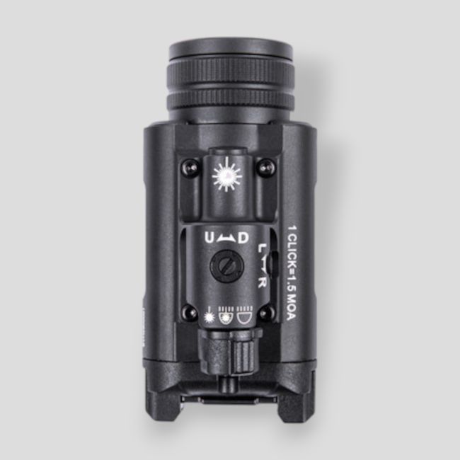 Lampe mit Laserpointer für Kurzwaffe WL25 (1.200 Lumen) - Grün - Nextorch