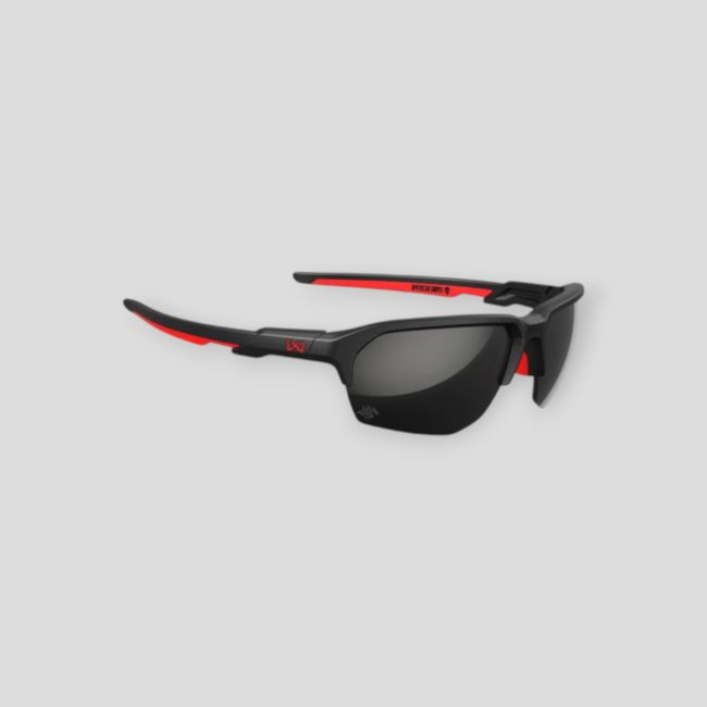 Gafas de protección balística Jakl edición American Sniper (lentes Captivate™ espejos Negros) - Negro/Rojo - Wiley X