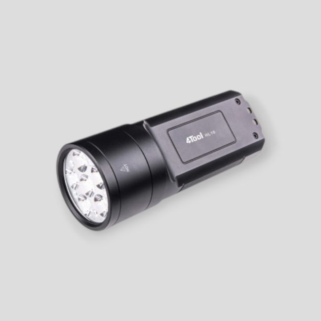 Torcia da ricerca ricaricabile 4TOOL HL10 (10 000 lumen) - Nextorch