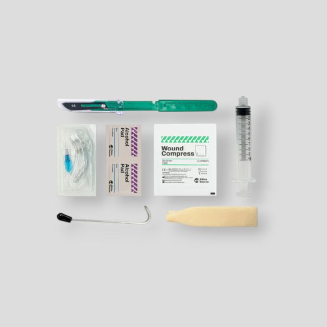 Kit de cricothyroïdotomie - Rhino Rescue