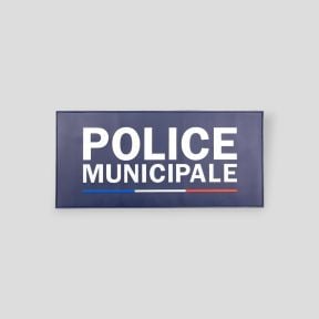 Klett-Gummiband POLICE MUNICIPALE 28x13cm - GK