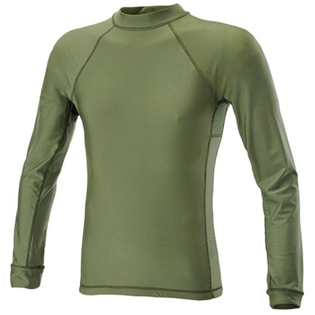 T-shirt z długimi rękawami Lycra + Mesh Zielony OD - Defcon 5