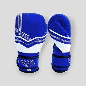 Gants de boxe en polyuréthane pour enfant Hera - Bleu - Whipup