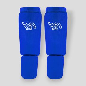 Espinilleras/protectores de pie de algodón Flama - Azul - Whipup