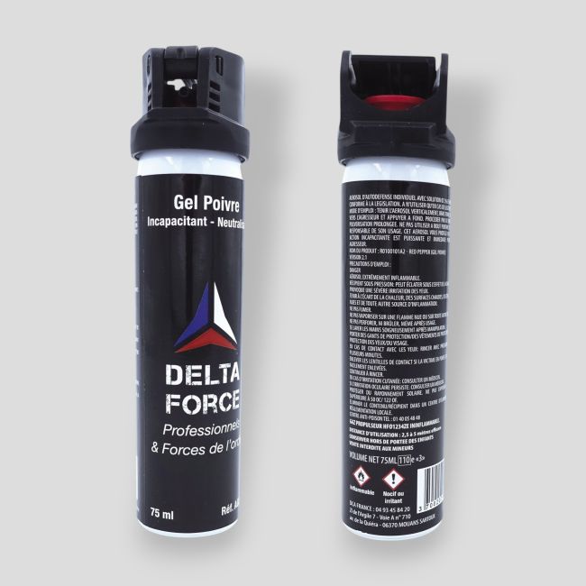 Anti-Aggressions-Aerosol Pfeffergel - 75ml - Patrol Equipement