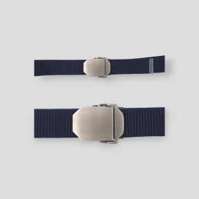 Cinto correia em nylon com fivela metal - Azul-Marinho - Patrol Equipement