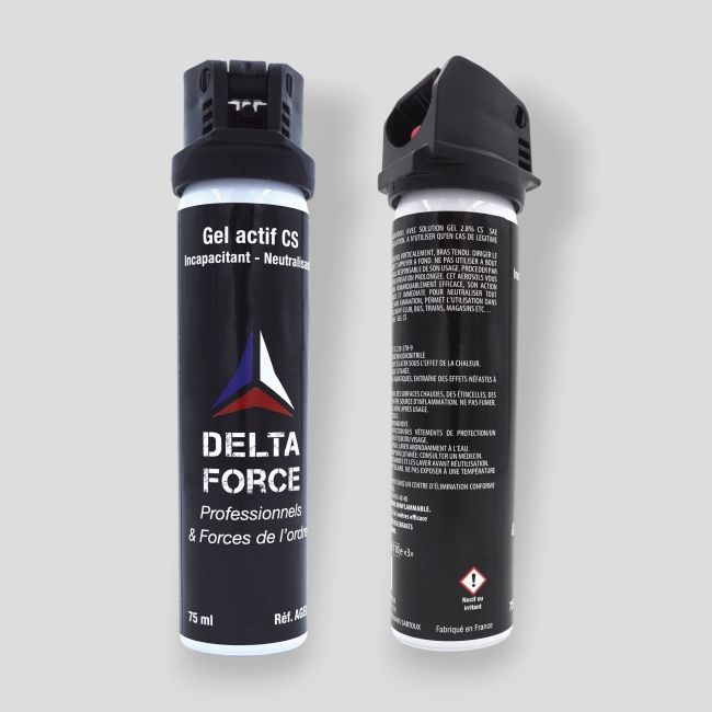 Aerossol anti-agressão Gel CS - 75ml - Patrol Equipement