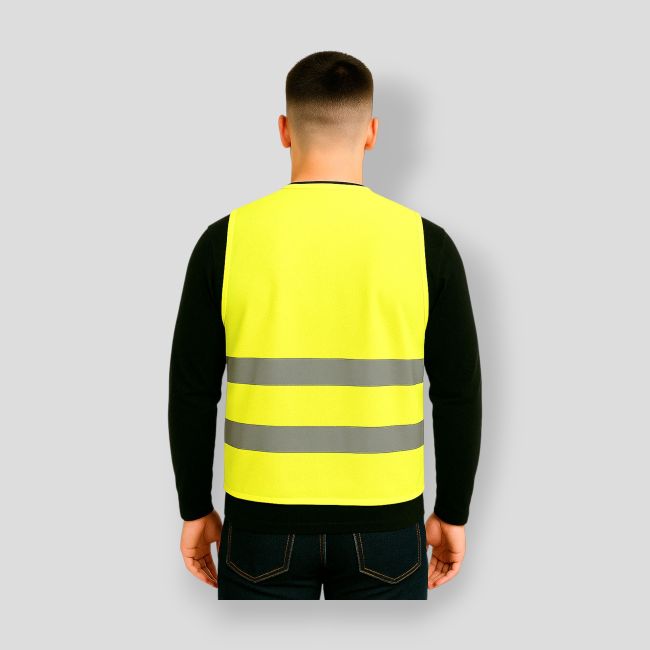 Signalweste mit hoher Sichtbarkeit - Gelb - Patrol Equipement