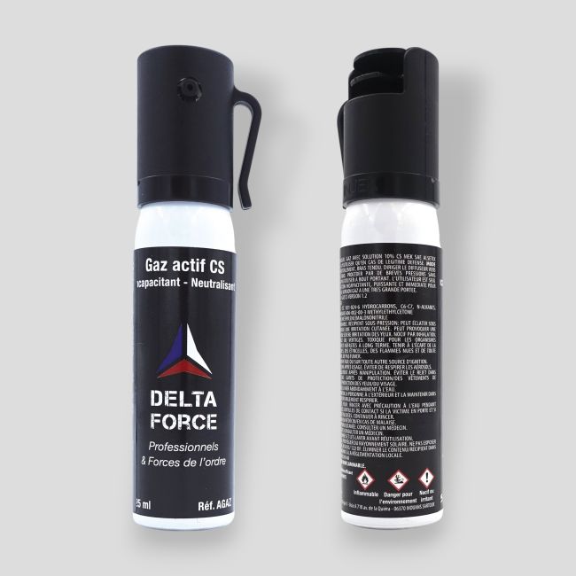 Aerosol antiaggressione Gas CS - 25ml - Patrol Equipement