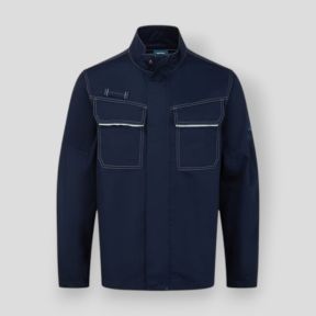 Casaco de trabalho Bizweld com banda retrorrefletora - Azul-marinho - Portwest