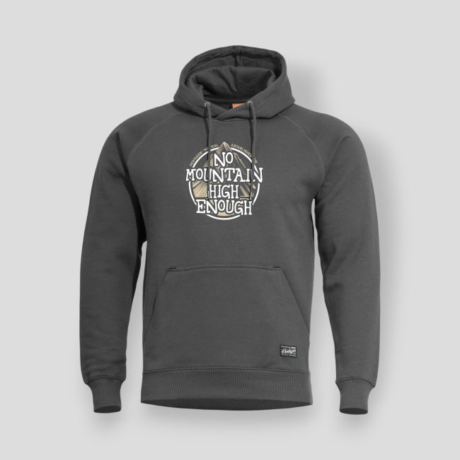 Sweat à capuche Phaeton No Mountain - Gris Cendre - Pentagon