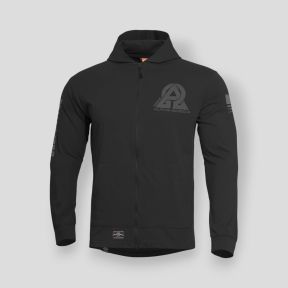 Hoodie met rits Agis Instructor Zero Edition - Zwart - Pentagon