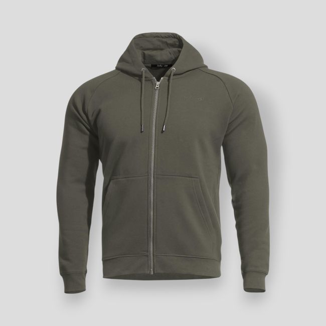 Sweat à capuche zippé Griffin - RAL7013 - Pentagon
