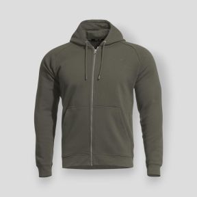 Sweat à capuche zippé Griffin - RAL7013 - Pentagon