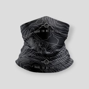 Tour de cou Skiron Topographic Map - Noir - Pentagon
