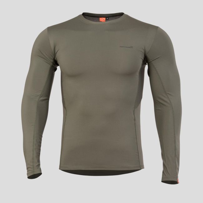 T-shirt à manches longues Apollo - Camo Green - Pentagon