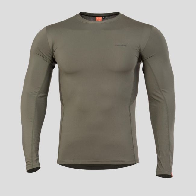 T-shirt met lange mouwen Apollo - Camo Green - Pentagon