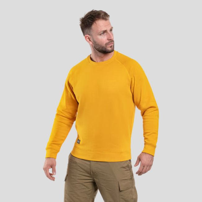 Hawk Sweater "Blank" Tuscan Yellow