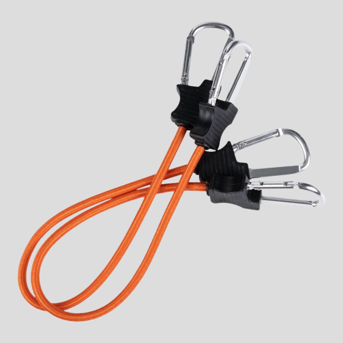 2X CORDE ÉLASTIQUE Avec Mousqueton, Corde élastique Portable Pour EUR 7,96 - FR