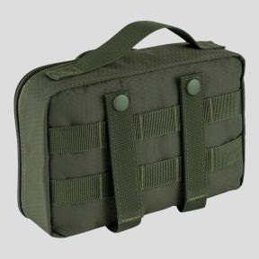 Bolsillo de almacenamiento transparente Molle 23x16cm - Verde Oliva - 101 Inc