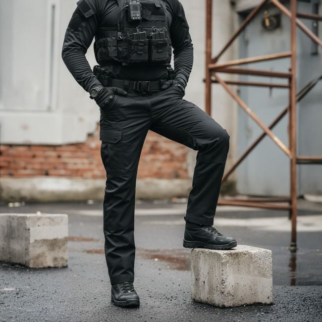 Pantalón Seguridad FIRST - Negro - Force Series