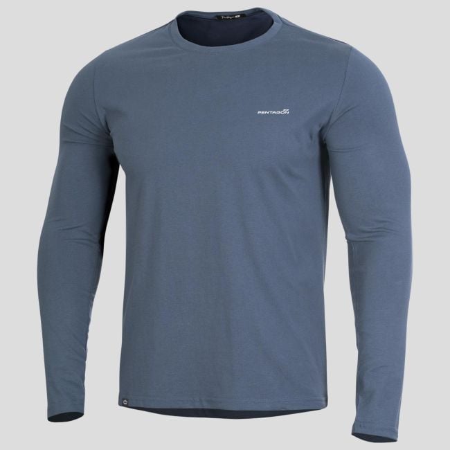 T-shirt Ageron 2.0 met lange mouwen - Antracietblauw - Pentagon