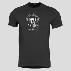 T-Shirt Ageron Apex Of Nature - Schwarz - Pentagon