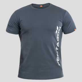 Ageron T-Shirt Pentagon Vertical Charcoal Blue - Pentagon