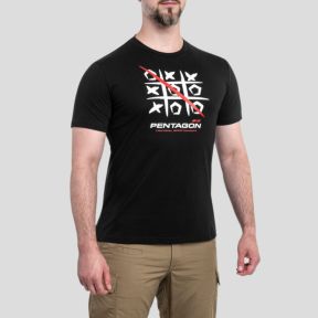 T-shirt Ageron 3T - Noir - Pentagon
