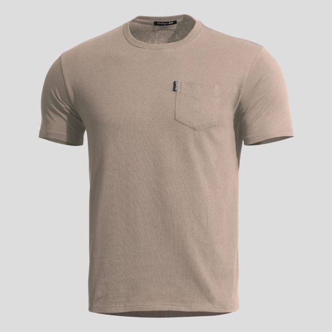 T-shirt Ageron avec poche - Khaki - Pentagon