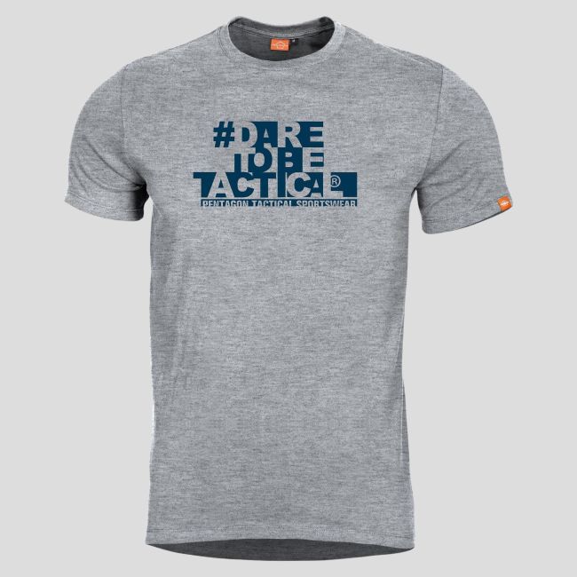 T-shirt Ageron Hashtag - Gris Chiné - Pentagon