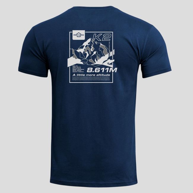 T-shirt Ageron K2 Mountain - Bleu Nuit - Pentagon