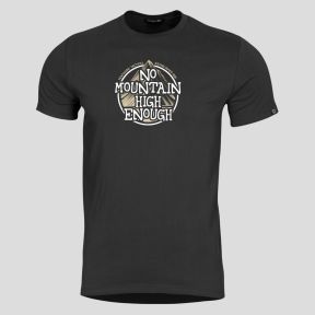 T-shirt Ageron No Mountain - Czarny - Pentagon