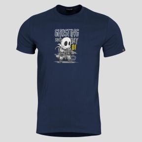 T-shirt Ghosting - Bleu Nuit - Pentagon