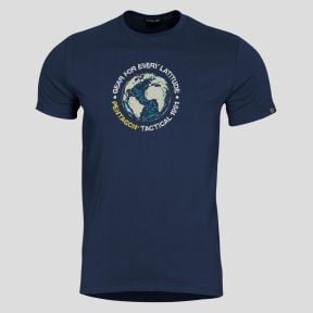 T-shirt Globe - Bleu Nuit - Pentagon