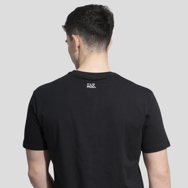 T-Shirt Initials - Noir - CloMod