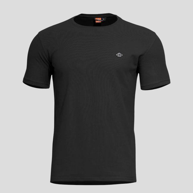 T-Shirt Levantes col rond - Noir - Pentagon